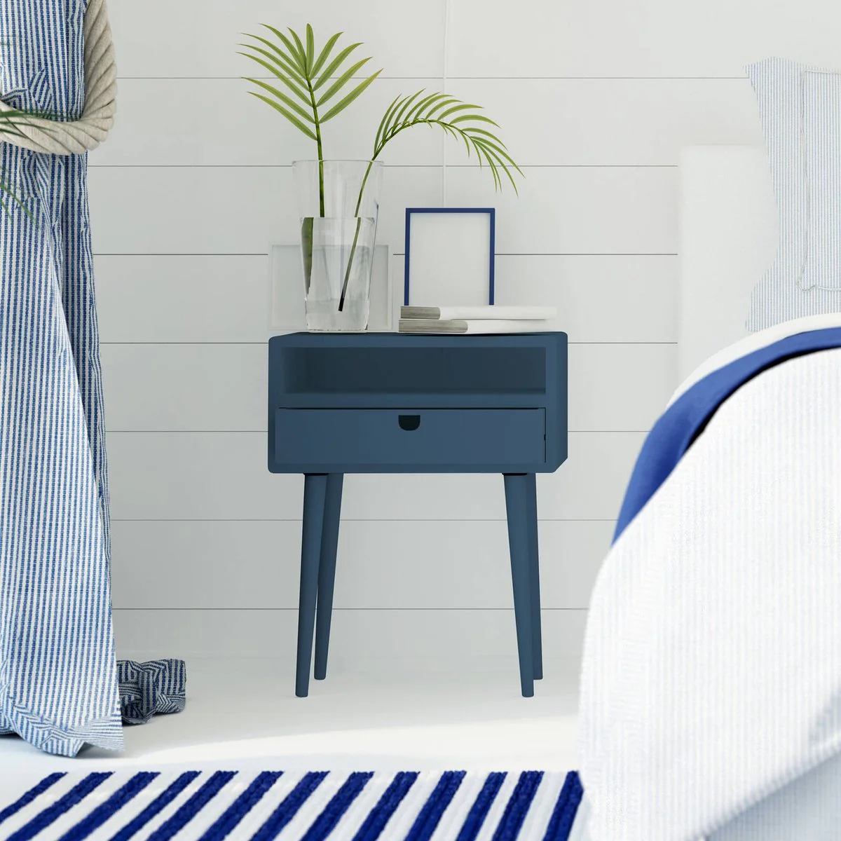 Rust Oleum Coastal Blue Chalked Paint 887ml - Ultra Matt Finish - Indoor Use - Image 3