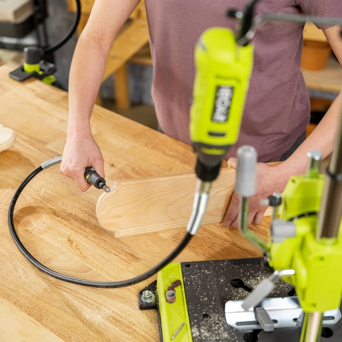 Ryobi 120 Piece All Purpose Rotary Tool Accessory Set - 55mm x 1mm x 101mm - Versatile Cutting, Polishing, Grinding - Image 5