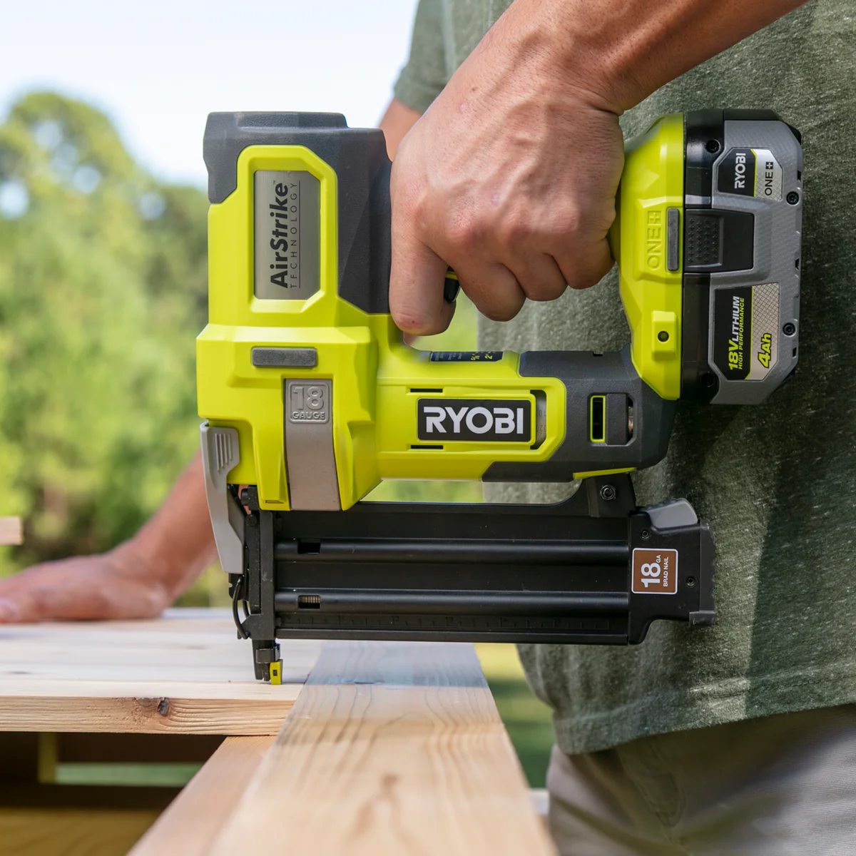 Ryobi 18V ONE+ 18GA Brad Nailer Tool Only - 105 Capacity - Airstrike Technology - Image 5