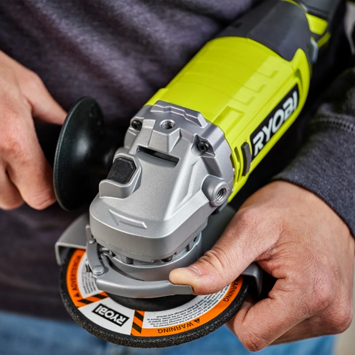 Ryobi 18V One Angle Grinder Tool Only - 115mm - Cutting & Grinding - Image 3