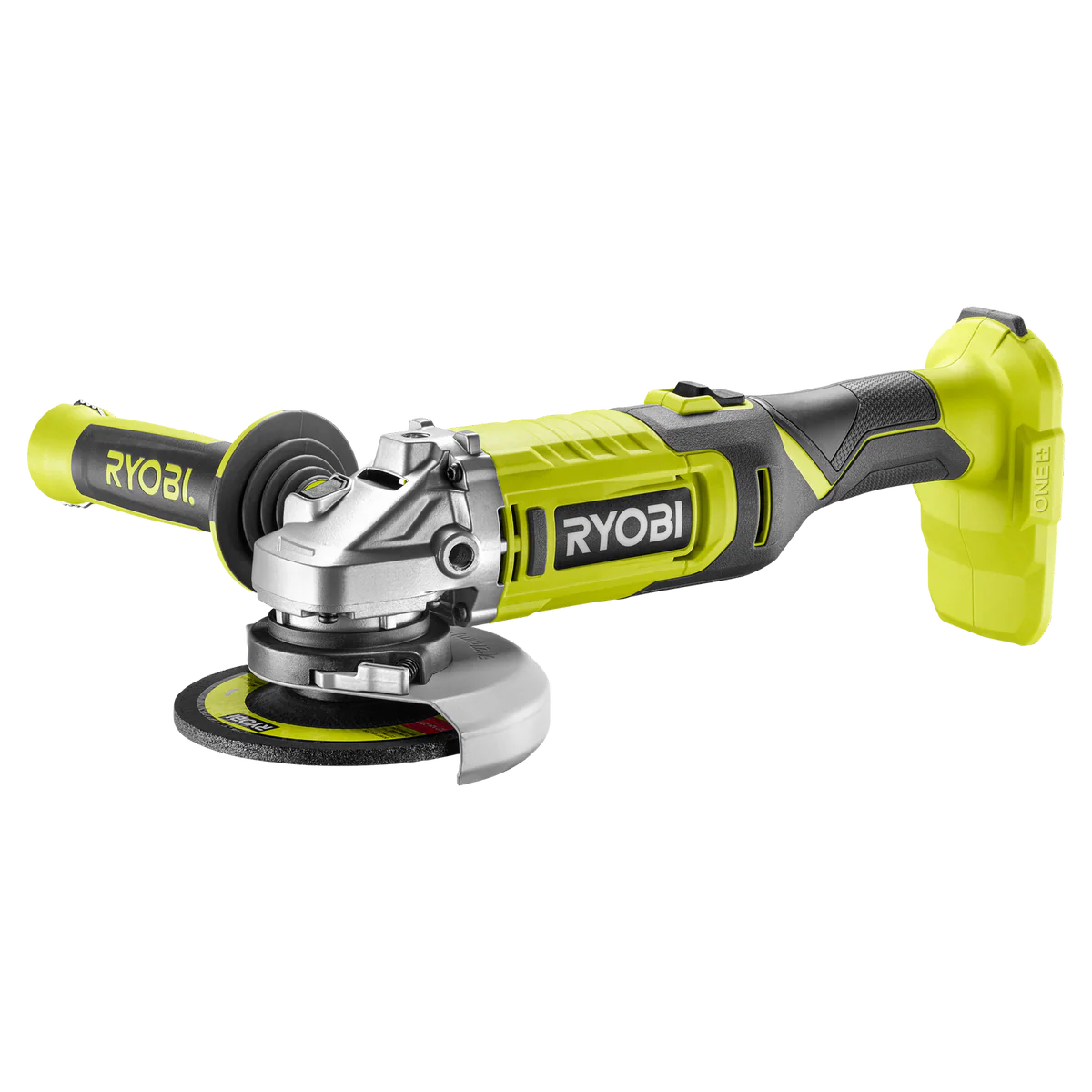 Ryobi 18V ONE+ Angle Grinder Tool Only - 125mm - 9000rpm - Cordless