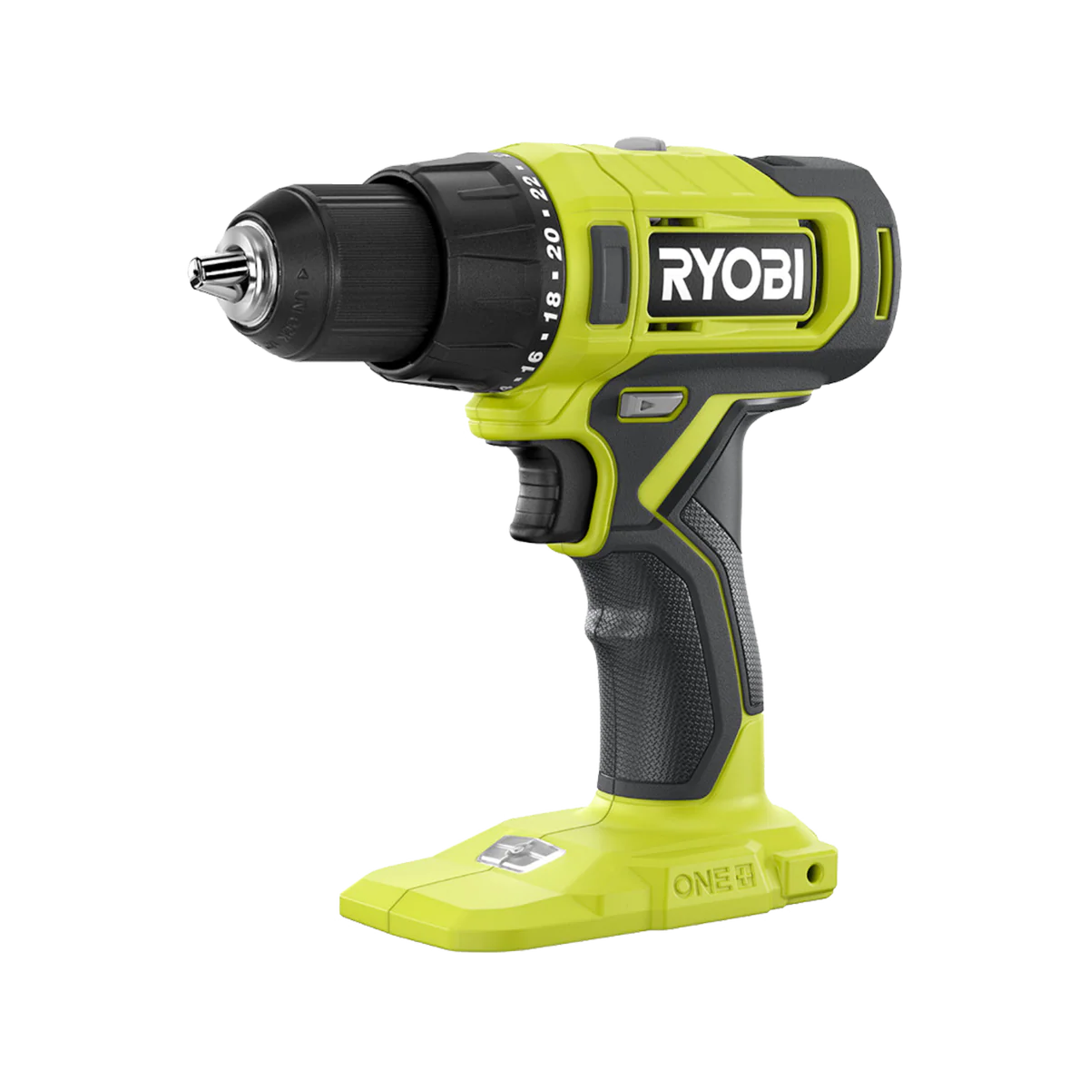 Ryobi 18V One Drill Driver RDD18 - Tool Only - 2-Speed Gearbox - LED Light