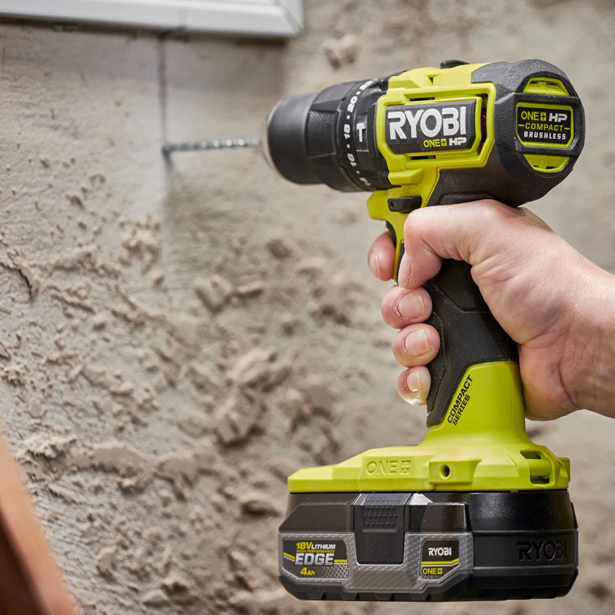 Ryobi 18V One+ HP Brushless Compact Hammer Drill RPD18C1 - 60Nm Torque - 1kg - Image 4