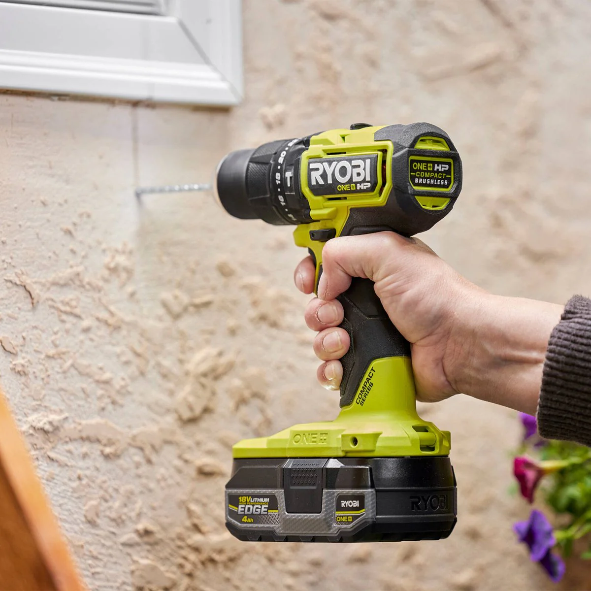 Ryobi 18V One+ HP Brushless Compact Hammer Drill RPD18C1 - 60Nm Torque - 1kg - Image 5
