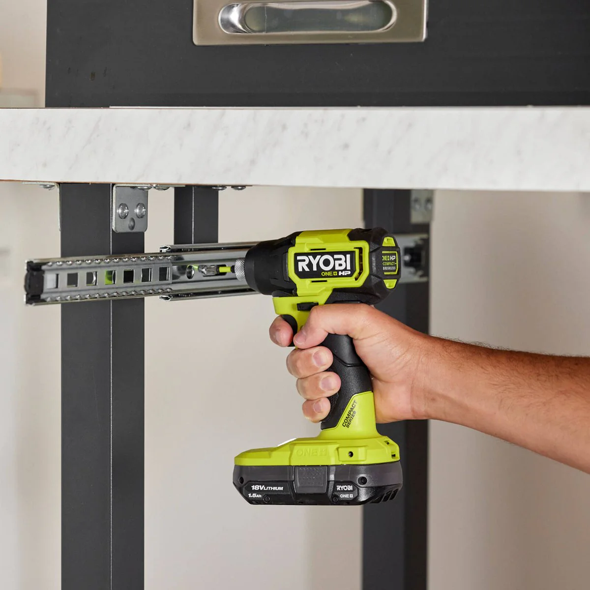 Ryobi 18V ONE+ HP Brushless Compact Impact Driver Tool Only - 240Nm Torque - Lightweight 0.85kg - Image 4