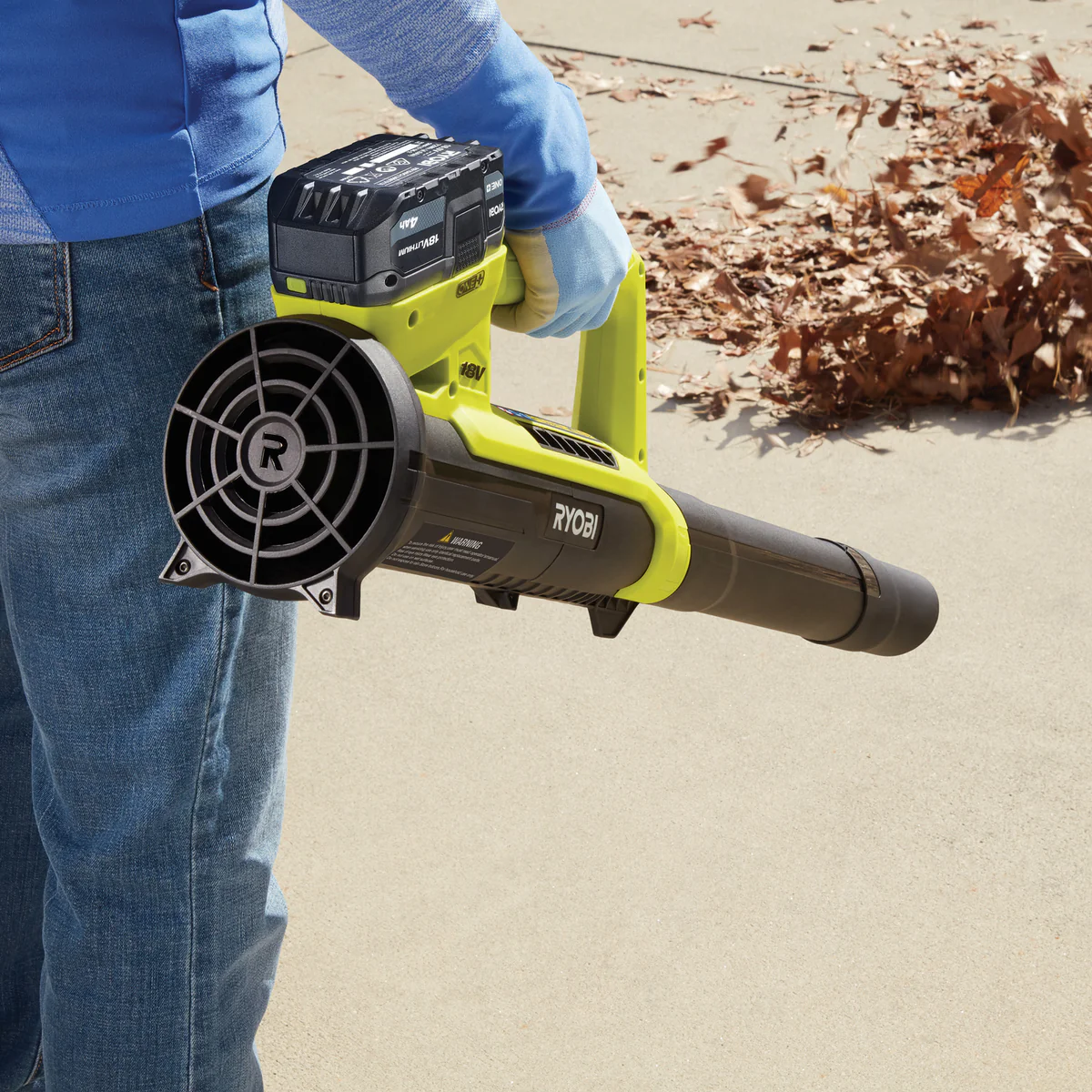 Ryobi 18V ONE+ Line Trimmer and Blower Kit - 25cm - 200CFM - Lightweight - Image 5