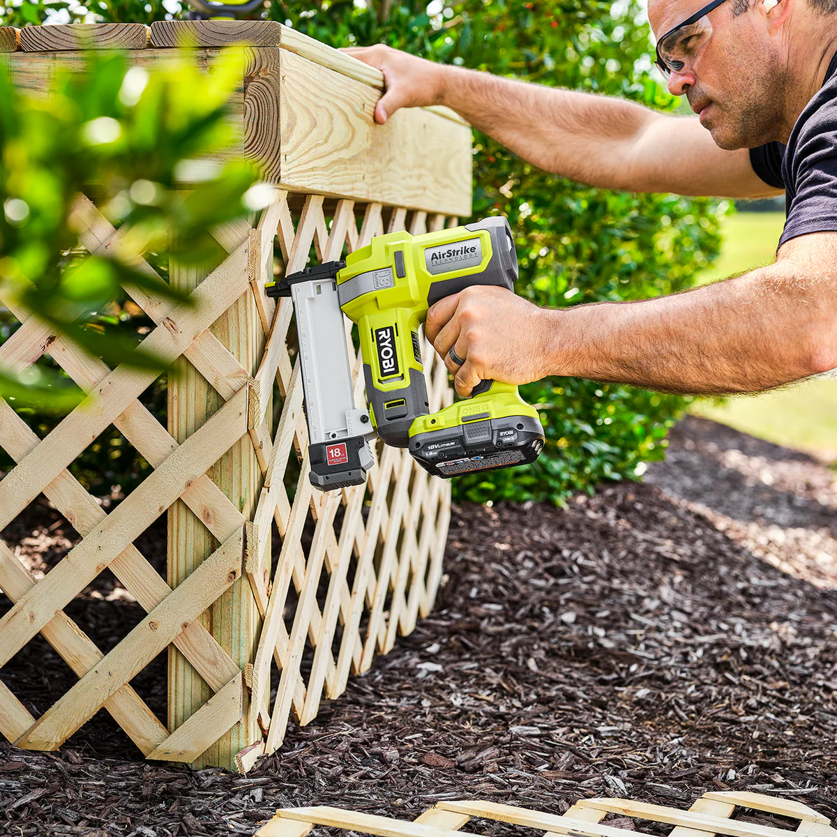 Ryobi 18V ONE+ Narrow Crown Stapler Tool Only - 18GA - 105 Staple Capacity - Cordless - Image 2