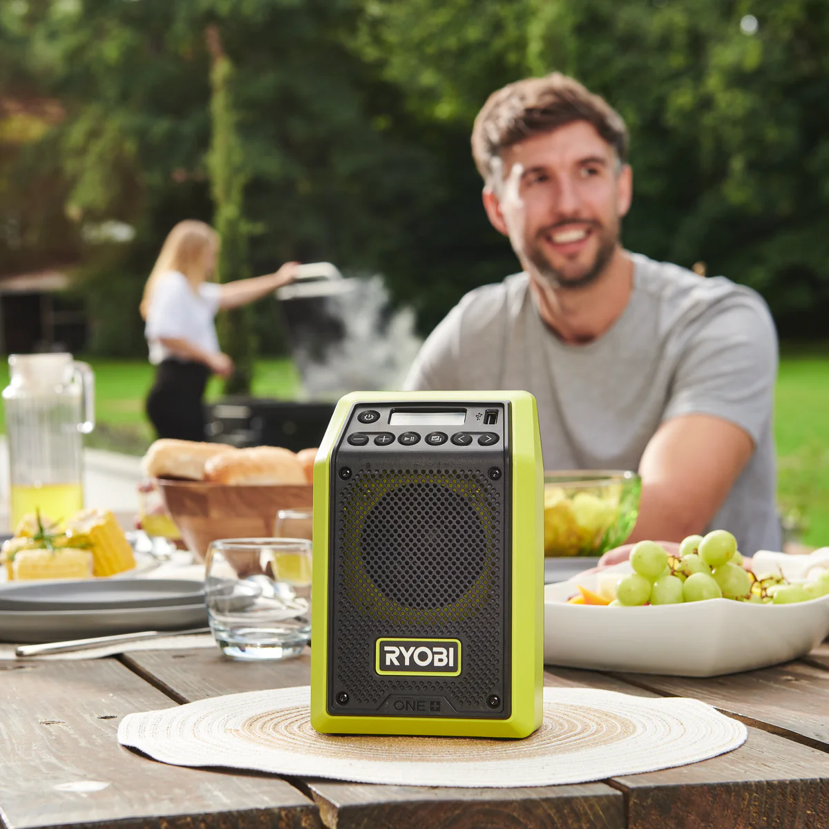 Ryobi 18V ONE+ Radio with Bluetooth RR18 - 75mm Speaker - 29 Hours Runtime - Image 4