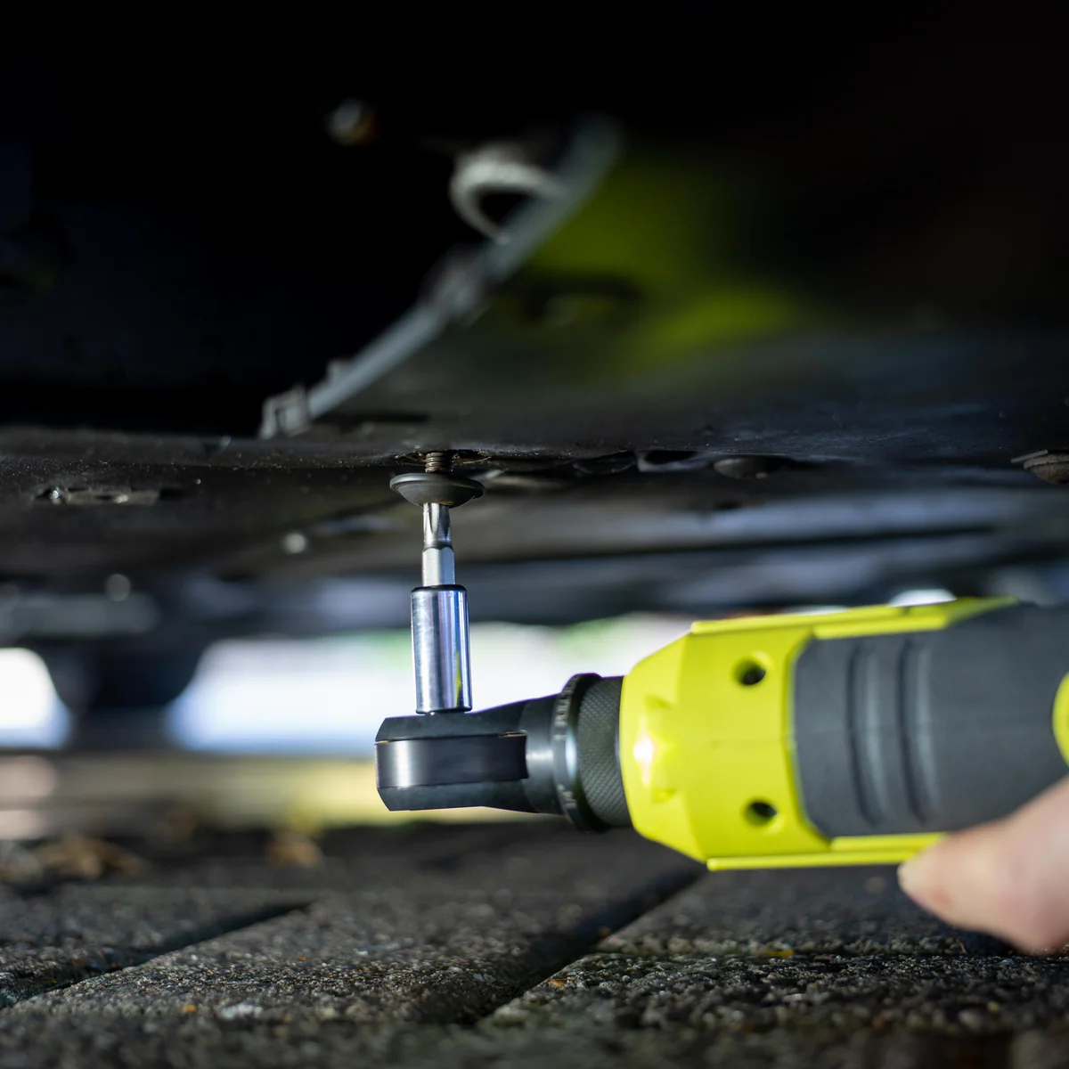 Ryobi 18V Ratchet Wrench - 3/8" - Tool Only - LED Worklight - Image 4
