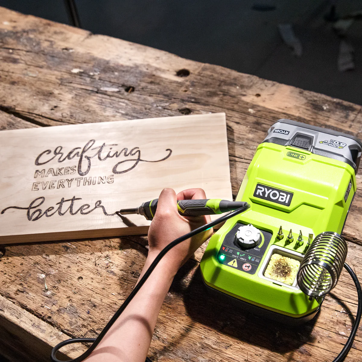Ryobi 18V One Soldering Station R18SO-0 Skin Only - 4 Tips - 200°C to 480°C - Image 2