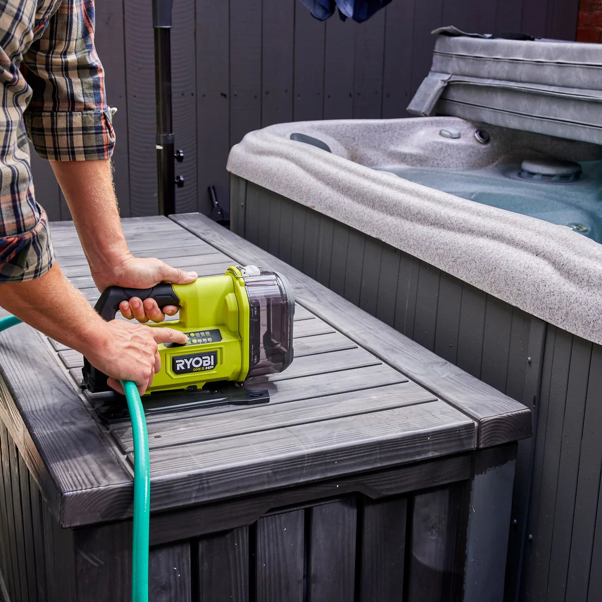 Ryobi 18V Transfer Pump - 2,271L/hr - Portable Water Removal Tool - Image 3