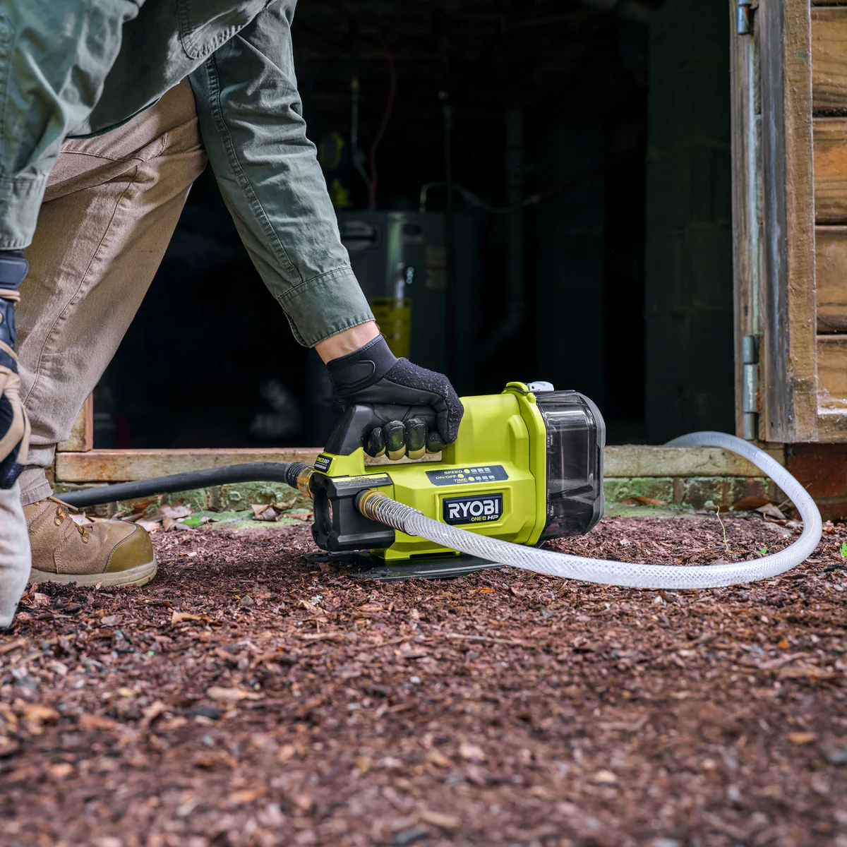 Ryobi 18V Transfer Pump - 2,271L/hr - Portable Water Removal Tool - Image 4