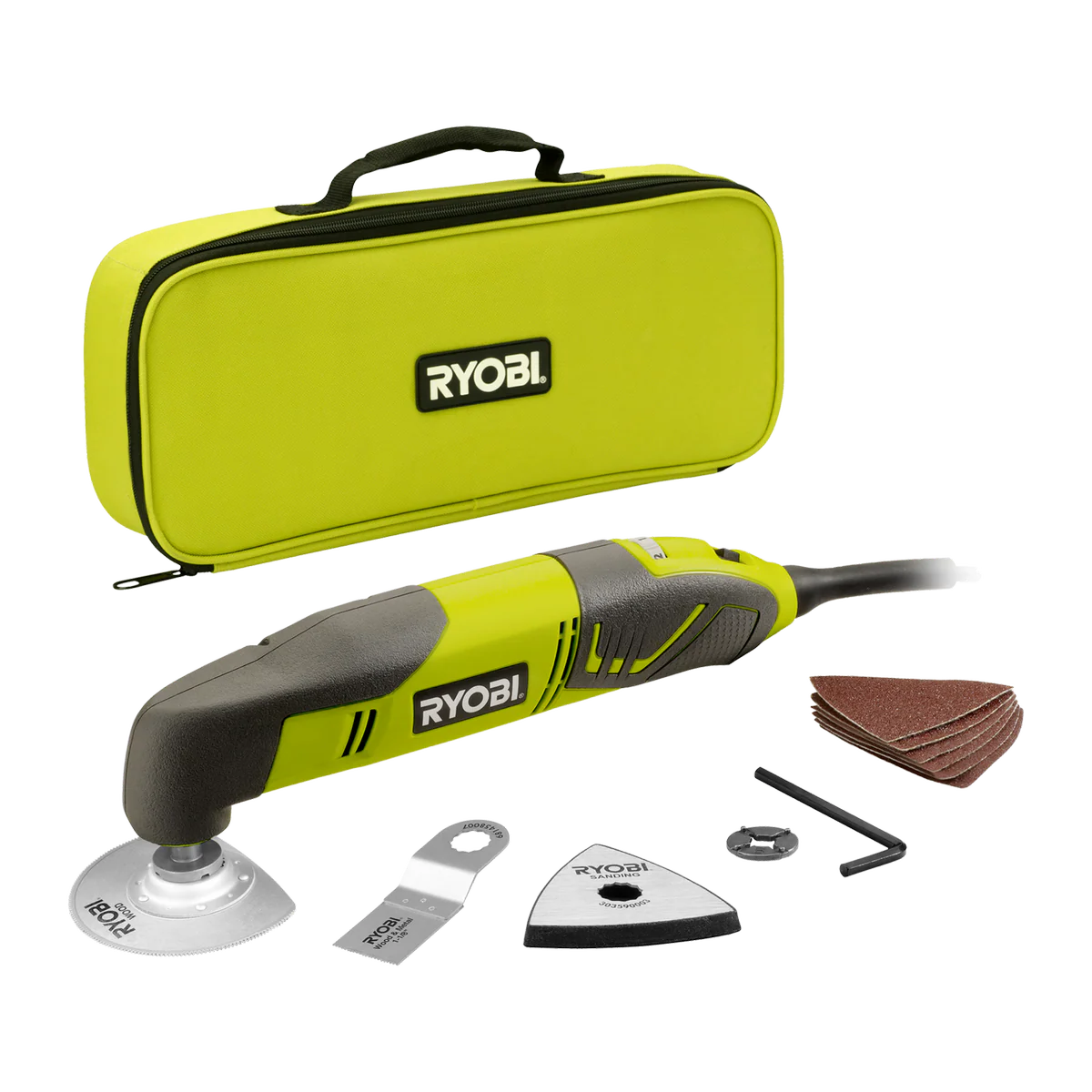 Ryobi 200W Multi Function Tool Kit - Compact - Versatile - Ergonomic