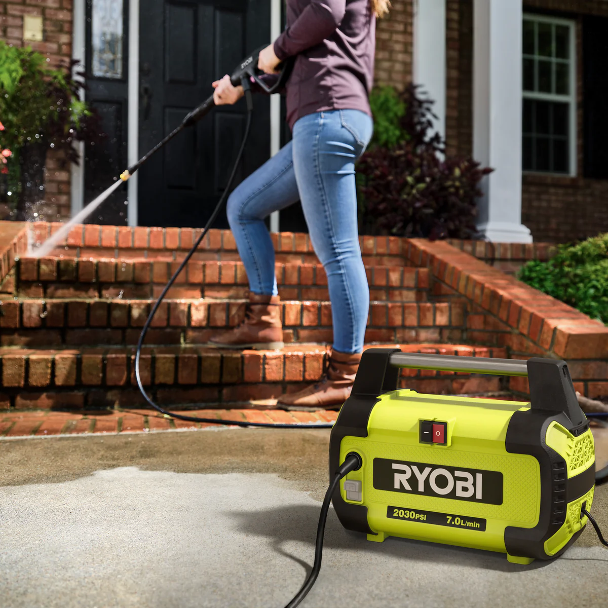 Ryobi 2030 PSI Compact High Pressure Washer - 6.4 kg - Lightweight & Versatile - Image 4