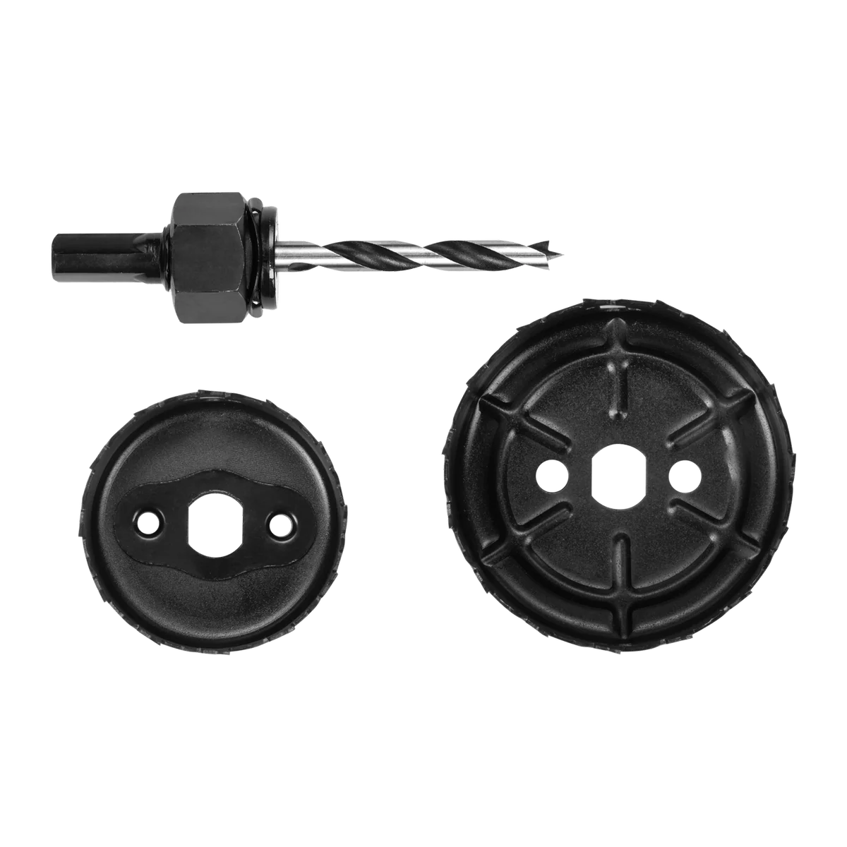Ryobi 3 Piece Downlight Carbon Holesaw Set - 70mm & 92mm - Fast Cutting - Image 3