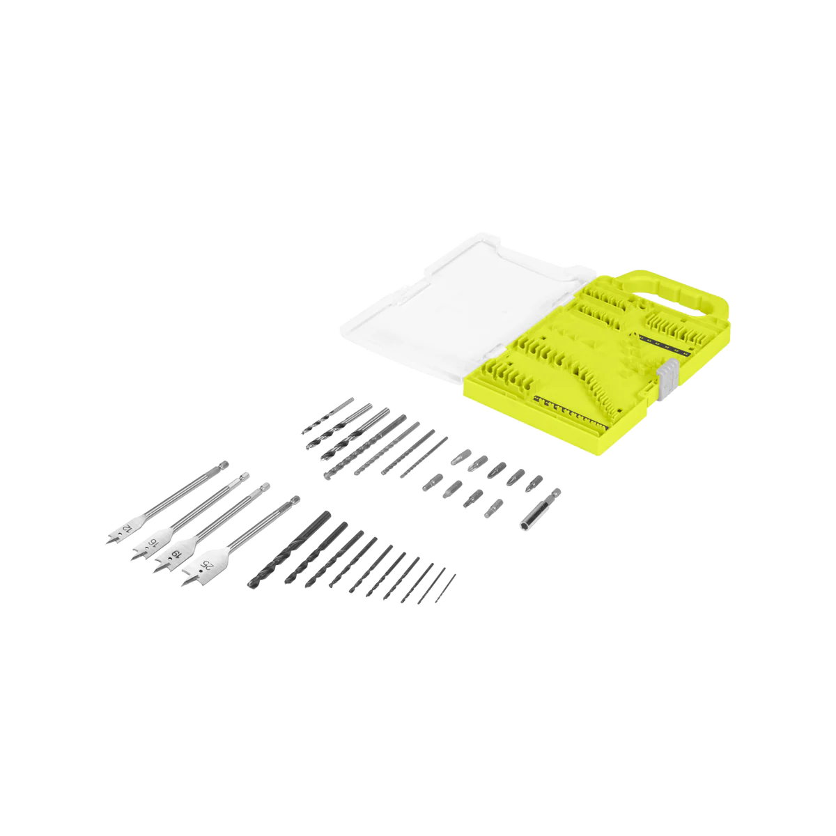 Ryobi 31 Piece Metric Drill and Drive Set RDD31S2 - 159mm x 35mm x 279mm - Versatile for Metal, Timber, Plastic, and Masonry