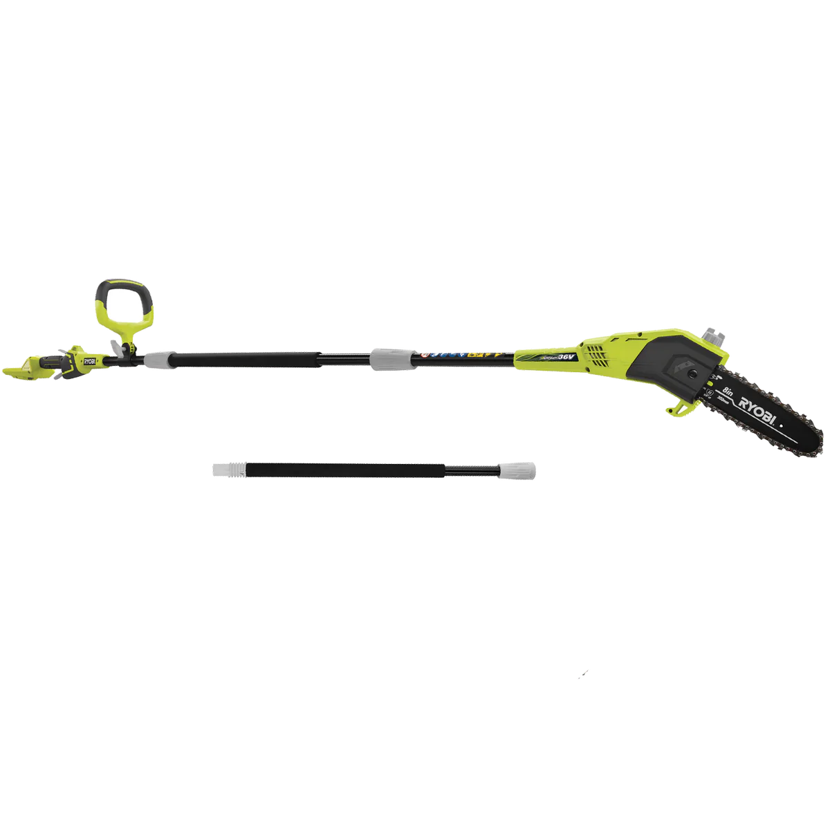 Ryobi 36V Cordless Pole Pruner 20cm Lithium-Ion Lightweight Tool