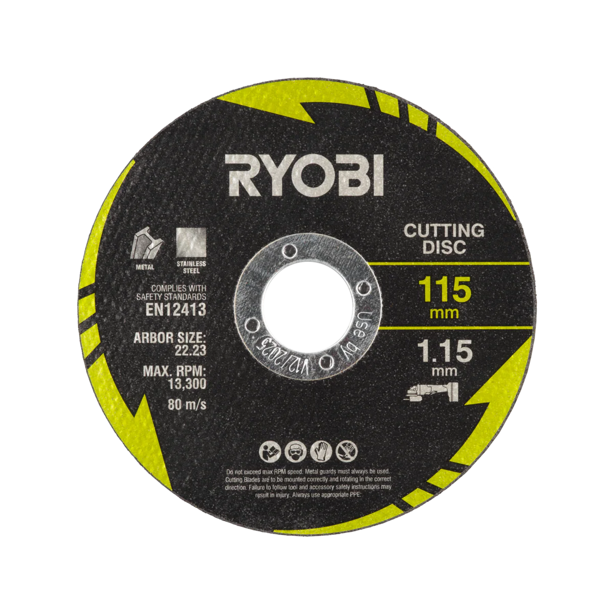 Ryobi 4 Piece Cutting and Grinding Set - 115mm - Precision Metalworking Tools - Image 2