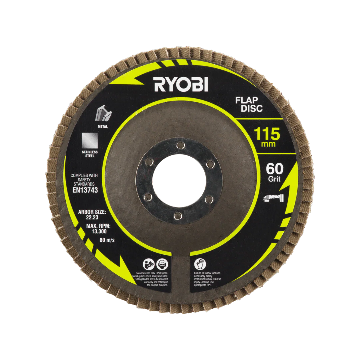 Ryobi 4 Piece Cutting and Grinding Set - 115mm - Precision Metalworking Tools - Image 4