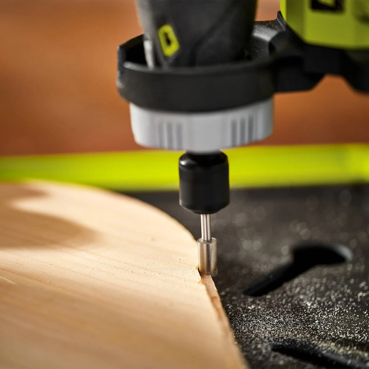 Ryobi 6.4mm Straight Router Bit - 3.2mm Shank - Precision Cutting Tool - Image 3