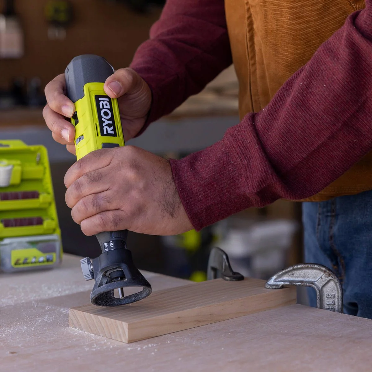 Ryobi 6.4mm Straight Router Bit - 3.2mm Shank - Precision Cutting Tool - Image 4