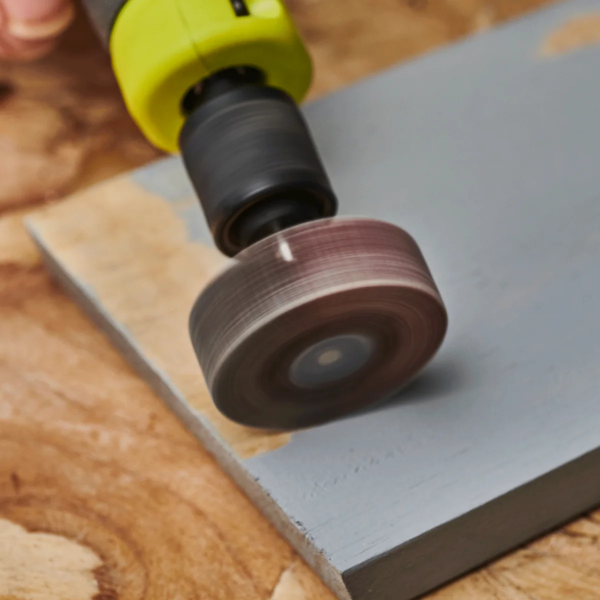 Ryobi 80 Grit Flap Wheel for Rotary Tool - 38mm - Efficient Sanding on Timber & Metal - Image 3