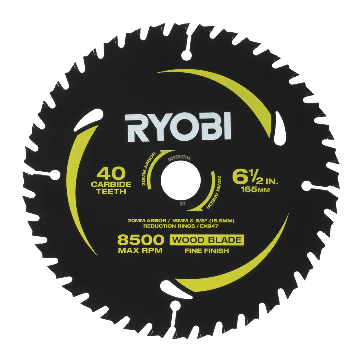 Ryobi Circular Saw Blade 2 Pack - 165mm 24T & 40T - Quick Cuts & Fine Finishes - Image 3
