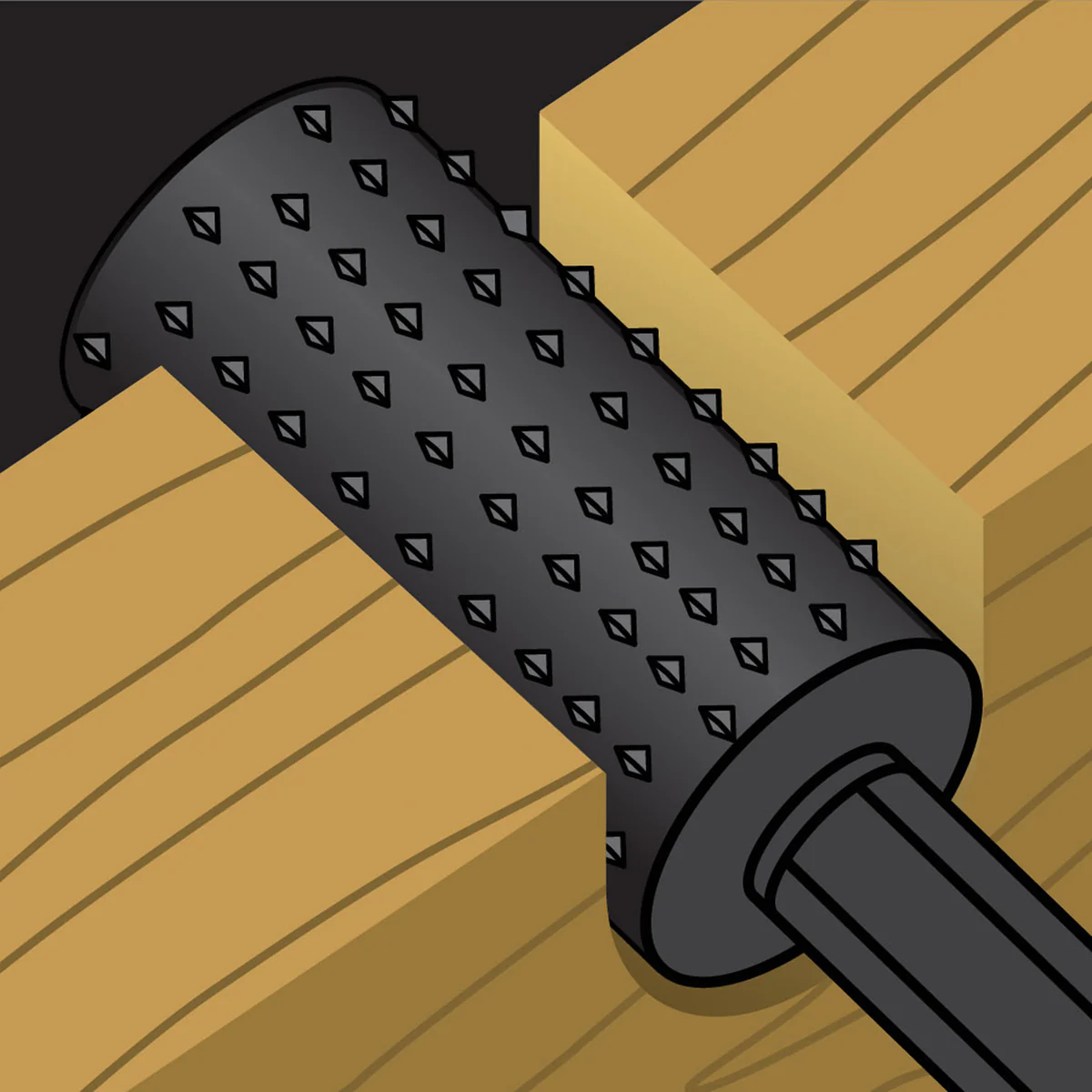 Ryobi Cylindrical Wood Rasp - 55mm - Carving & Shaping Tool - Image 3