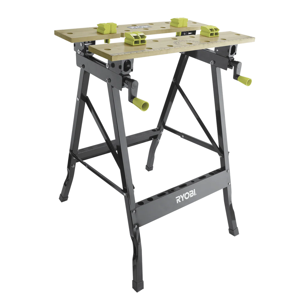 Ryobi Foldable Workbench - Bamboo - 605mm - Durable & Portable