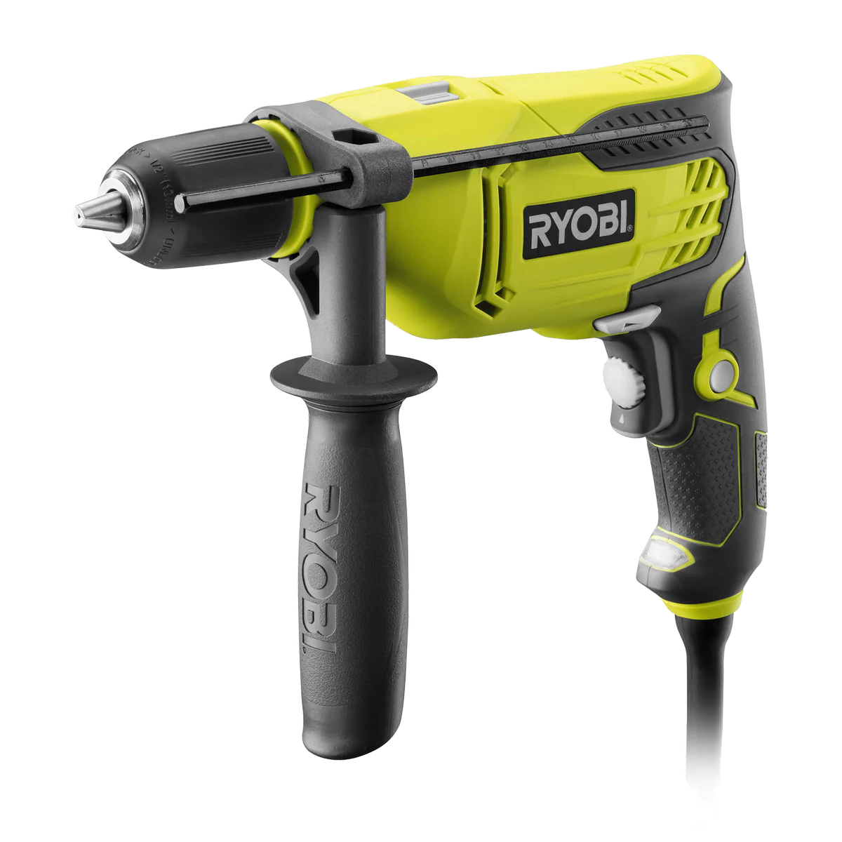 Ryobi Hammer Drill 800W 13mm Corded Lightweight Compact Design