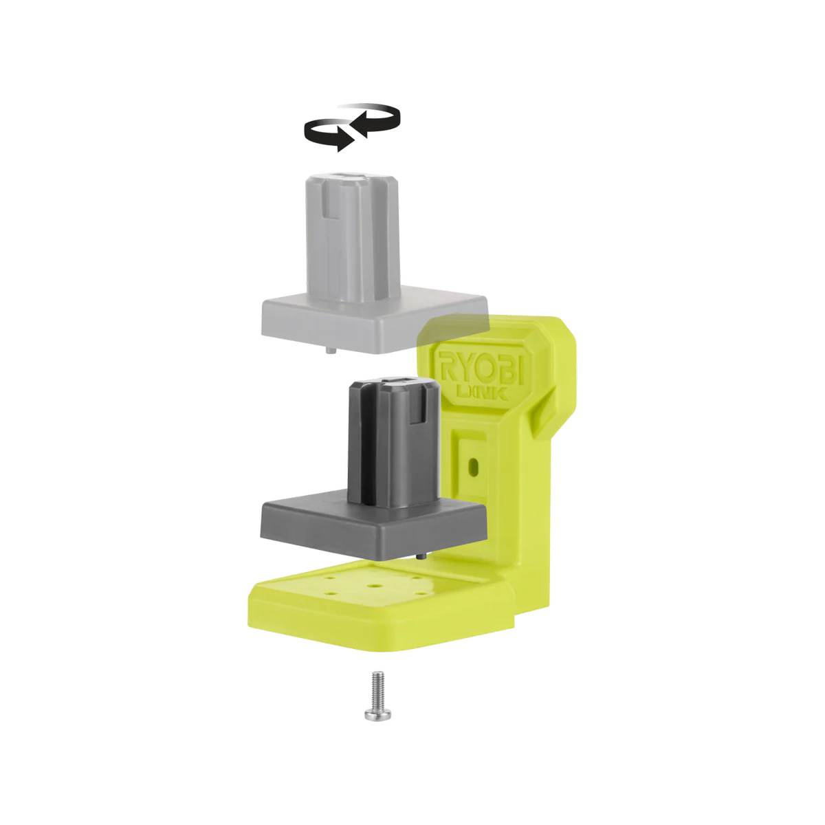 Ryobi Link One Tool Holder - 2.3kg Capacity - Fits RYOBI 18V ONE+ Tools - Image 3
