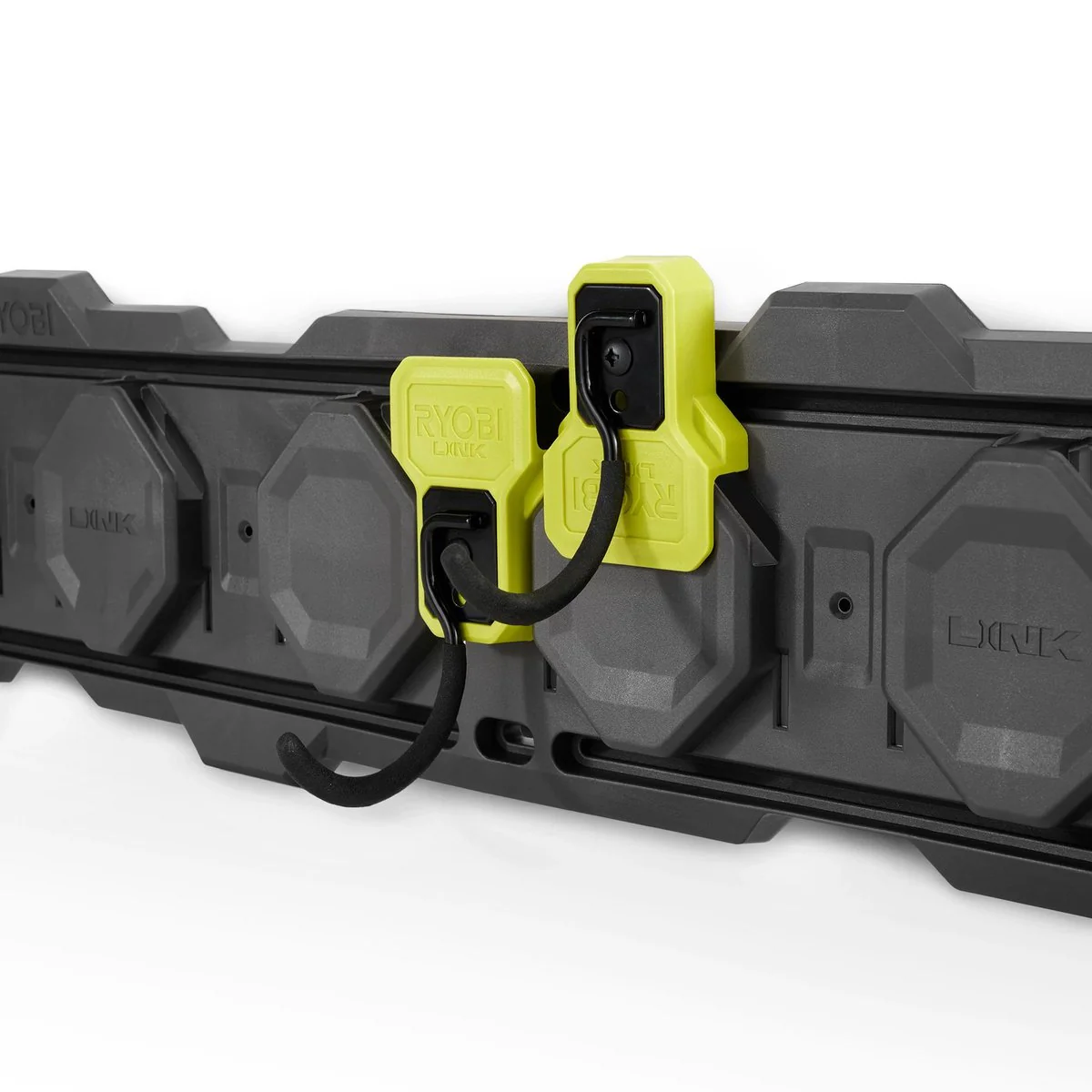 Ryobi Link Reversible J Hook - Steel - 100mm x 145mm - 6.8kg Capacity - Wall Storage Solution - Image 3