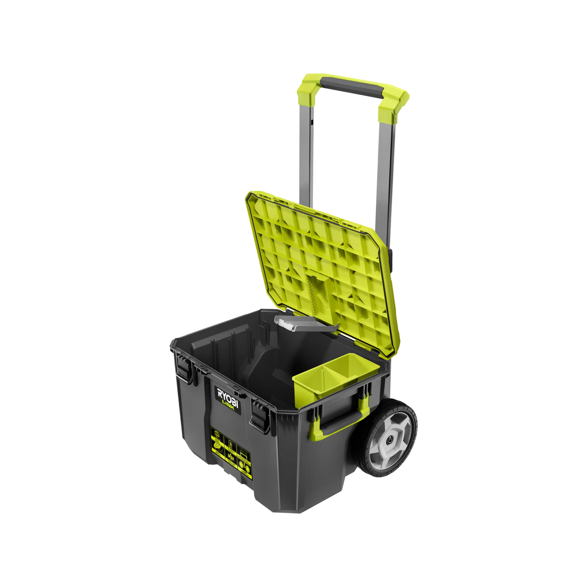 Ryobi Link Rolling Toolbox - Modular Storage Solution 508mm x 755mm - Durable, Mobile - Image 3