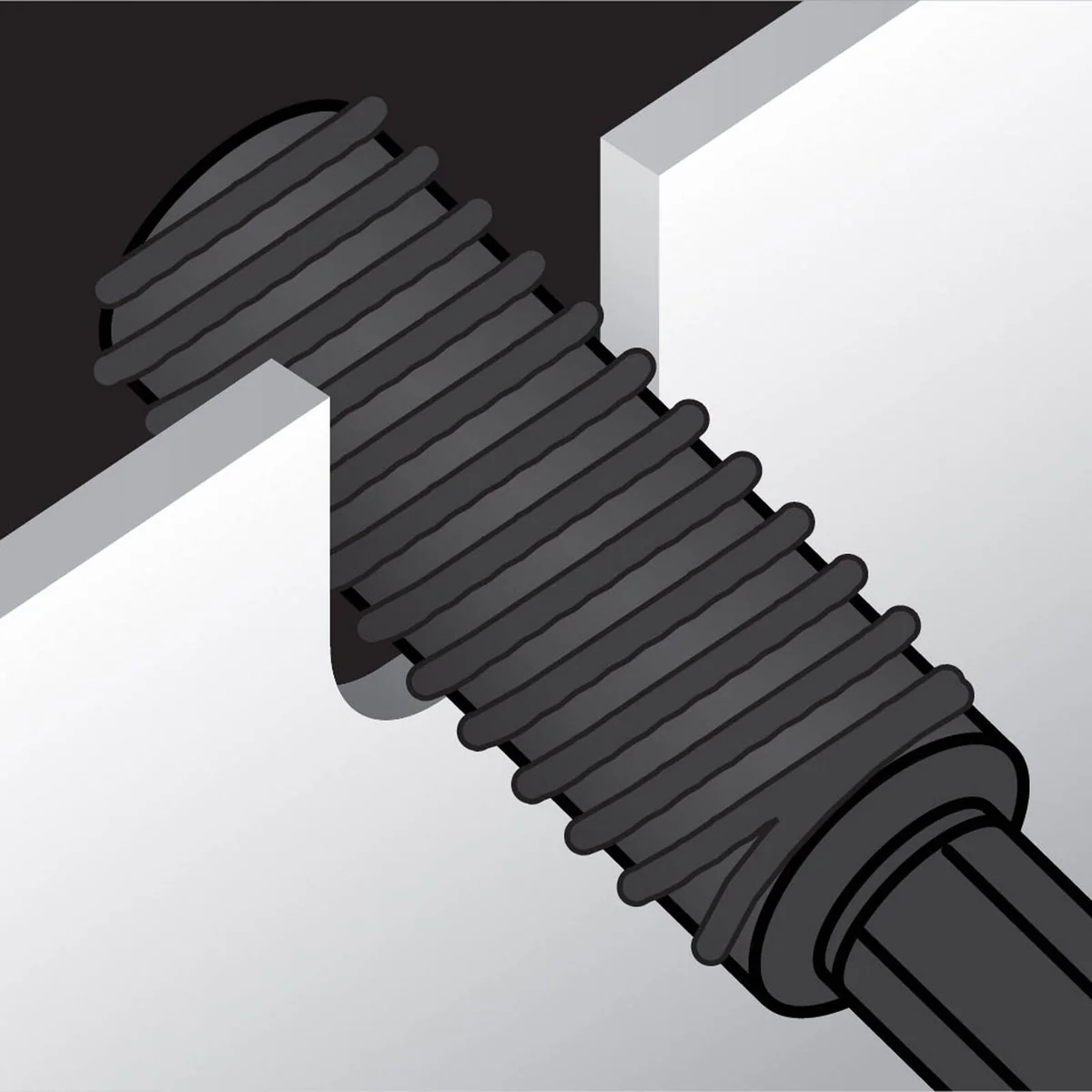 Ryobi Metal Cylindrical Rotary File - 55mm x 18mm x 115mm - Deburring, Grinding - Image 3