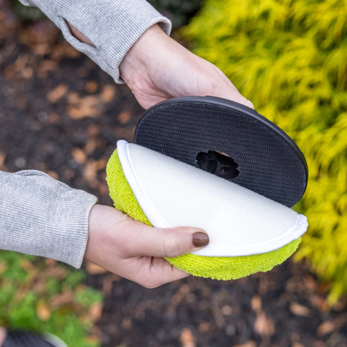 Ryobi Power Scrubber Backing Pad 152mm - Hook and Loop System - RPSBP152 - Image 4