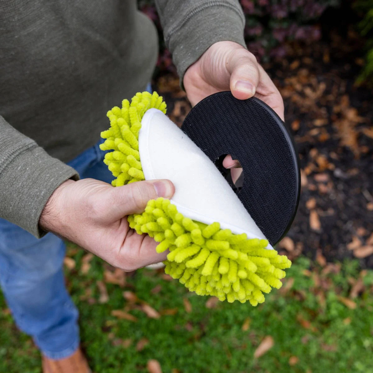 Ryobi Power Scrubber Backing Pad 152mm - Hook and Loop System - RPSBP152 - Image 5