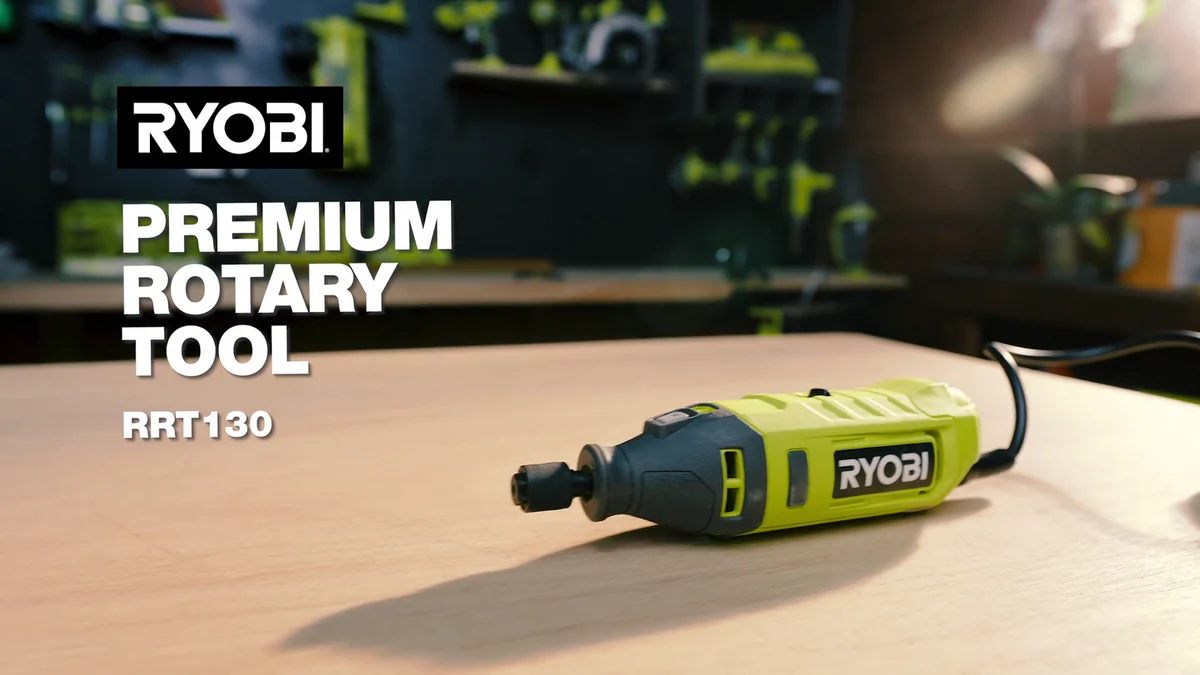 Ryobi Premium Rotary Tool RRT130 - 2 Attachments & 31 Accessories - 240V - Image 5