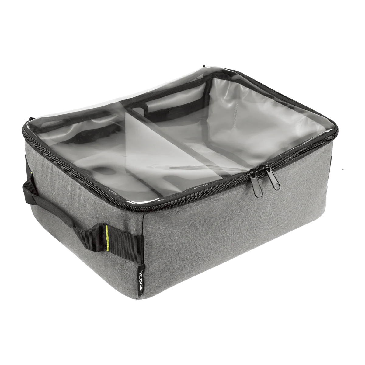 Ryobi Traxx Large Clear Top Canvas Bag - 340mm x 170mm x 460mm - Water-Resistant