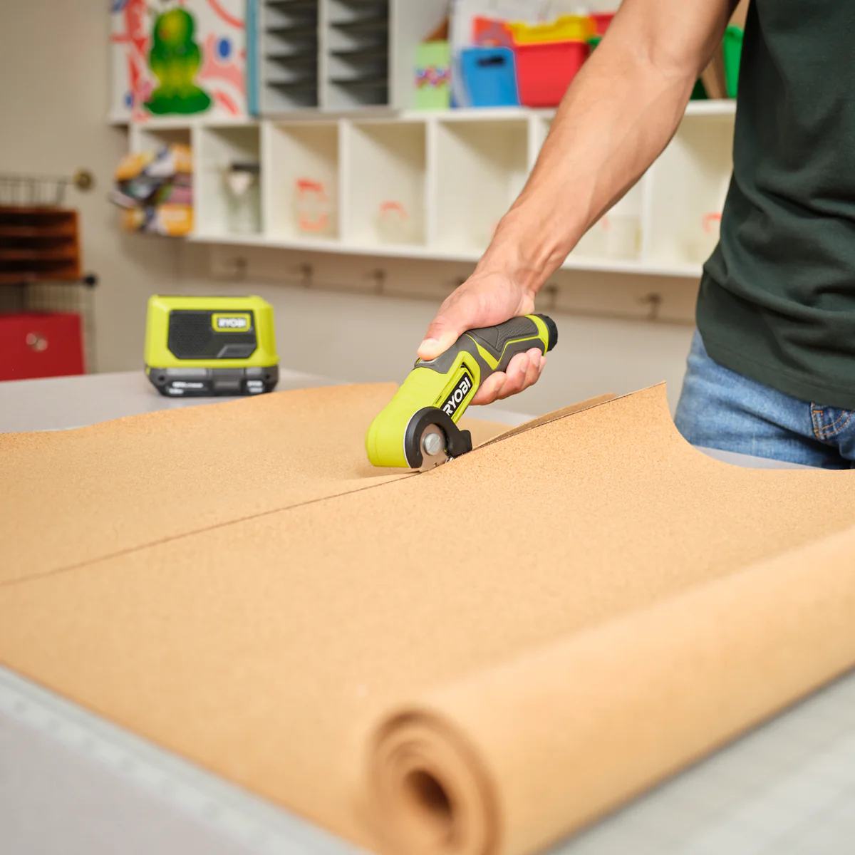 Ryobi USB Lithium Power Cutter RCT4K - 2Ah Kit - 202mm x 60mm x 100mm - Efficient Cutting - Image 4