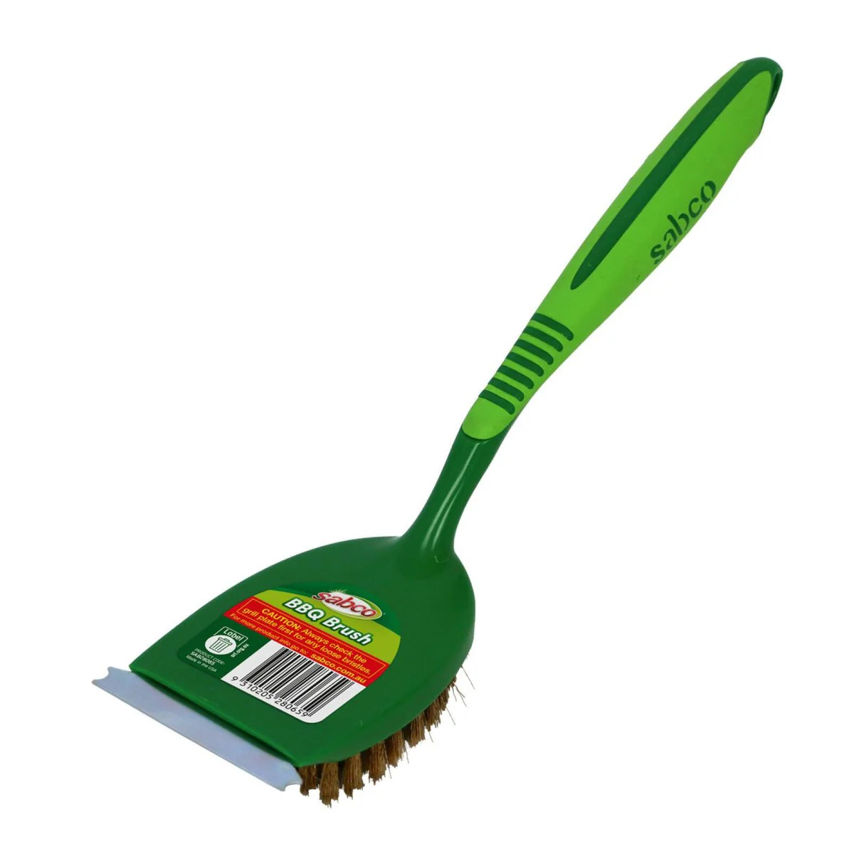 Sabco BBQ Grill Brush - 74mm - Brass - Tough Cleaning Tool