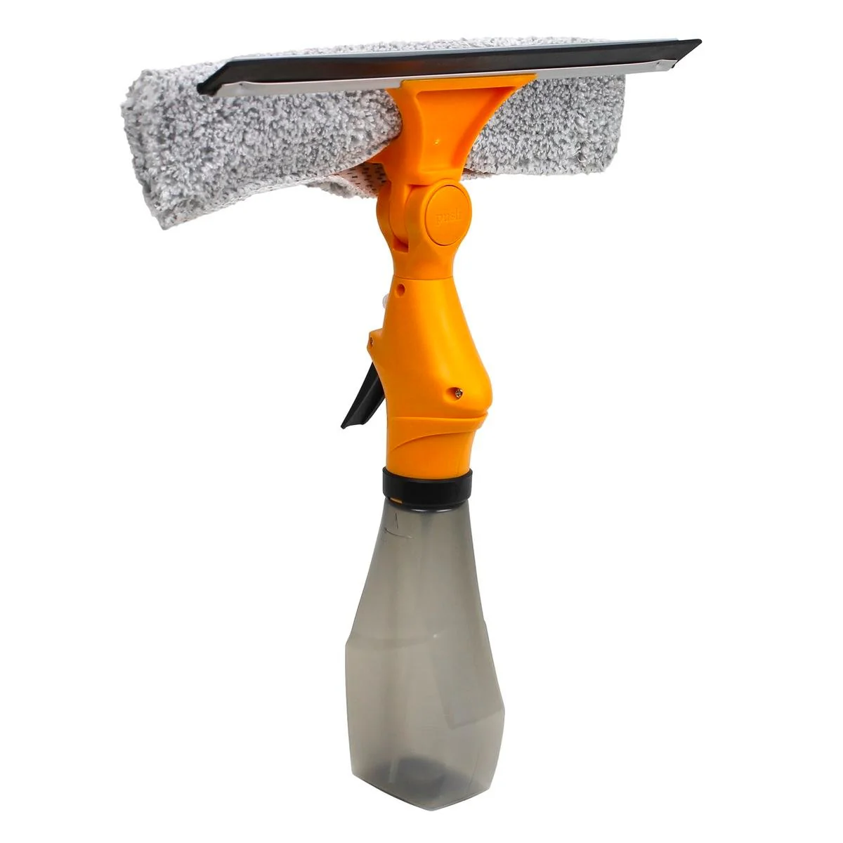 Sabco Bulldozer Complete Angle Window Washer - 90mm x 390mm - Black & Orange