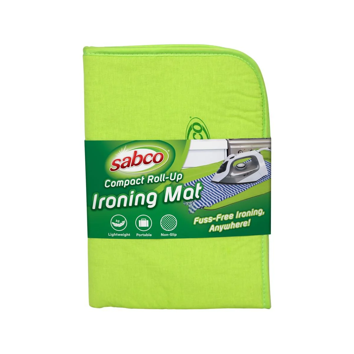 Sabco Compact Ironing Mat - Portable Ironing Surface 65cm x 46cm - Lightweight