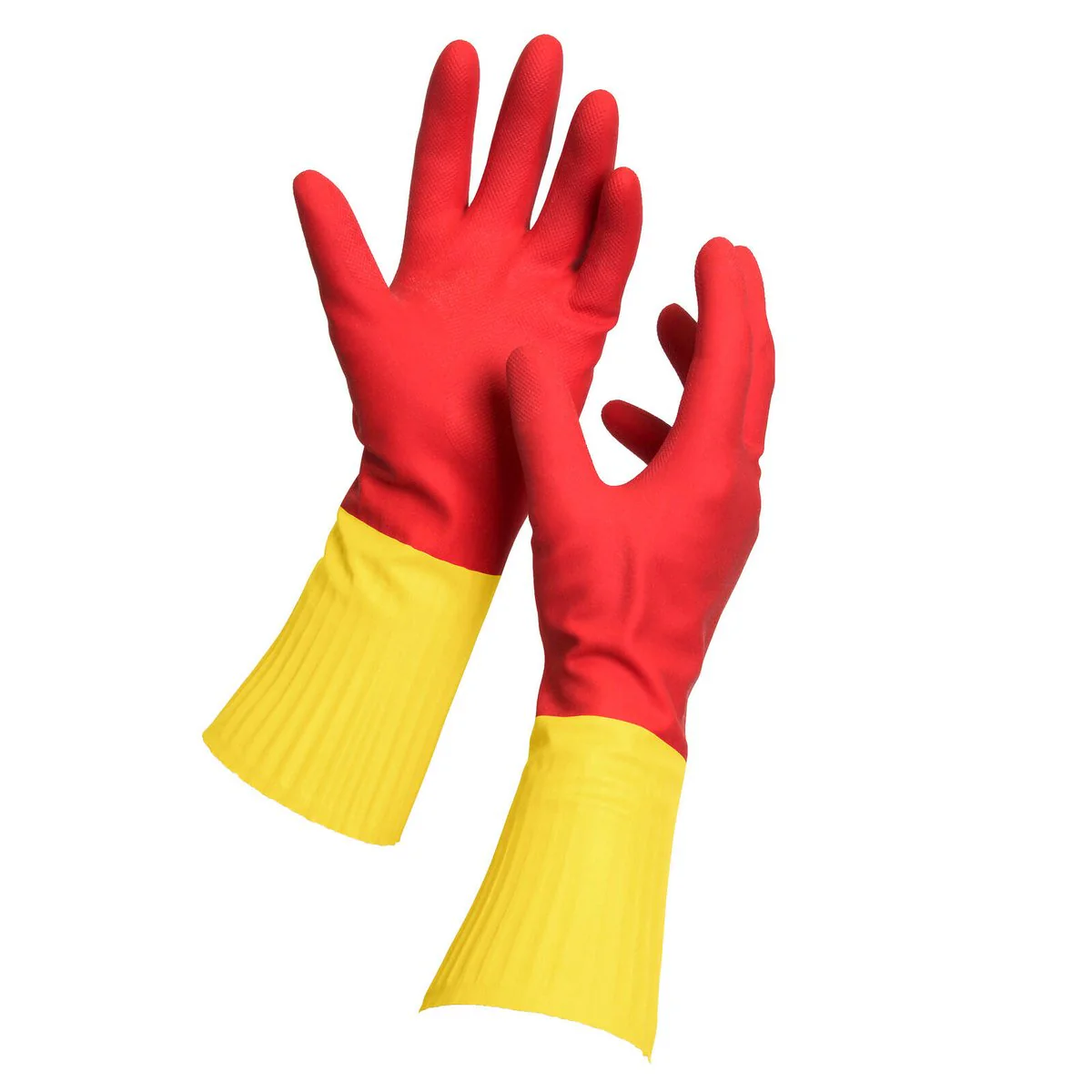 Sabco Tear Resist Gloves - 1 Pair - Latex & Nitrile - Heavy Duty Grip - Image 2