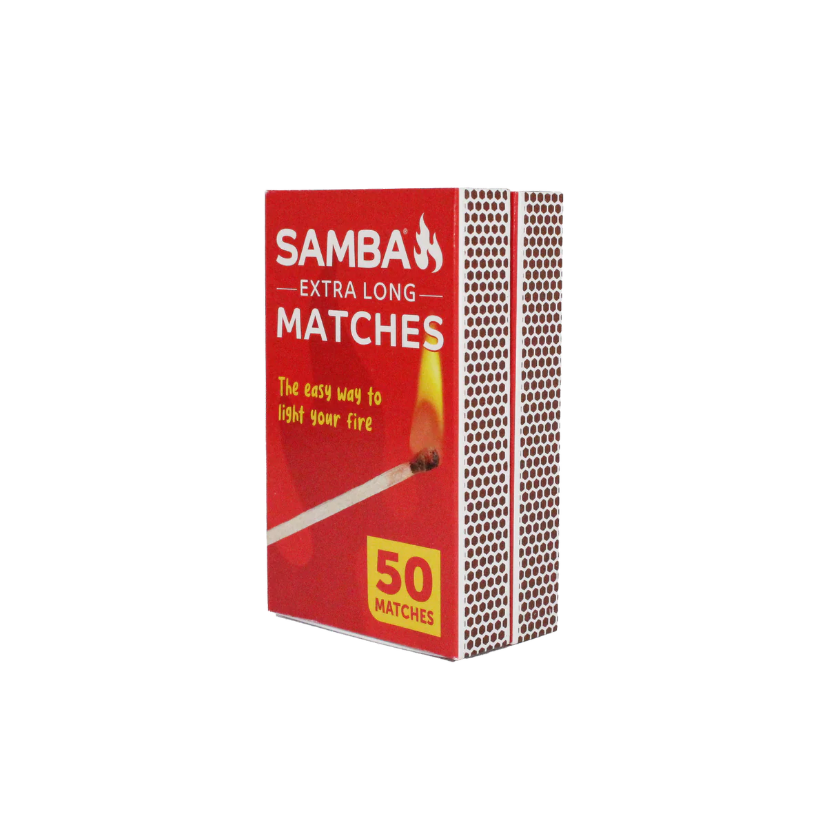 Samba 90mm Matches 2 Pack - 100 Safety Matches - 98mm Length - Durable