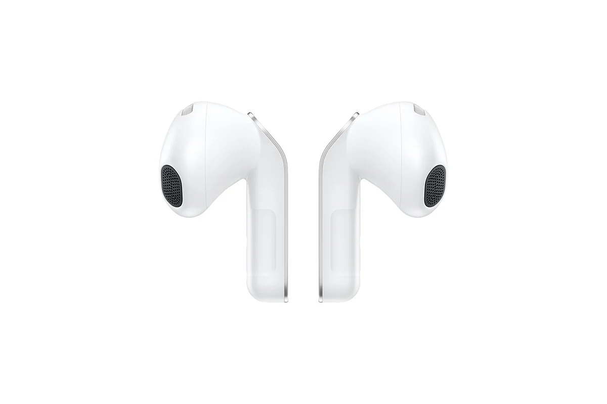 Samsung Galaxy Buds4 White ANC Wireless Earbuds - Image 4