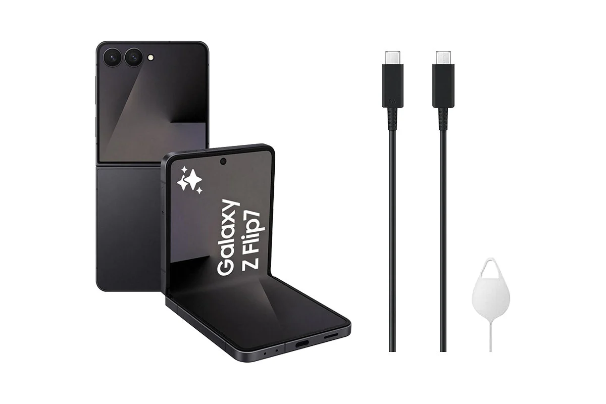 Samsung Galaxy Z Flip7 5G 256GB Jet Black Foldable Smartphone - Image 9