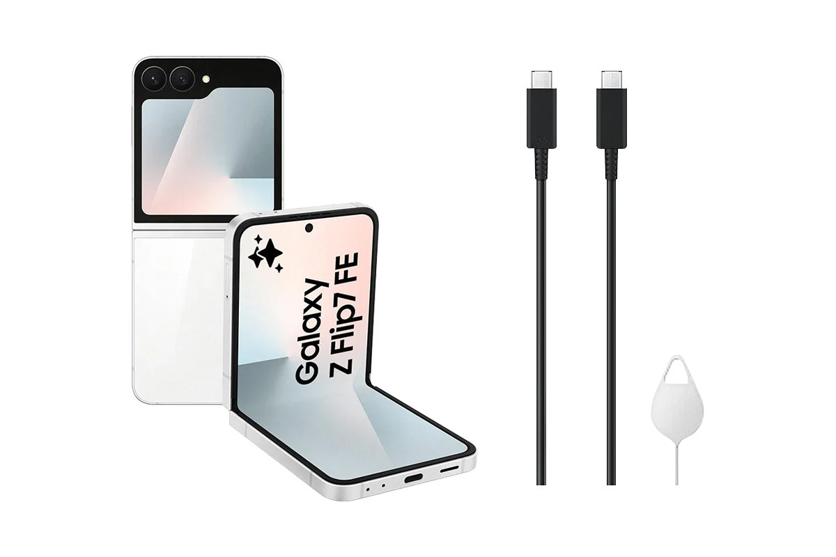 Samsung Galaxy Z Flip7 FE 5G - 128GB Foldable Smartphone, White - Image 9