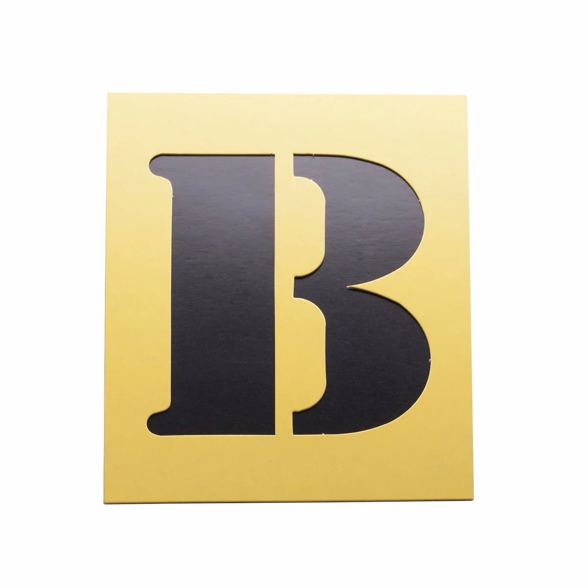 Sandleford 100mm Stencil Kit - Cardboard - Yellow - Easy to Use - Image 2