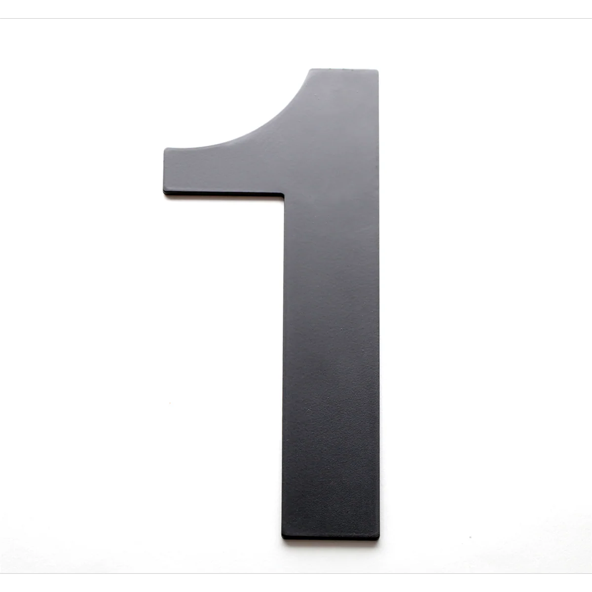 Sandleford 200mm Black Lorenzo House Number 1 - Steel - Powder Coated