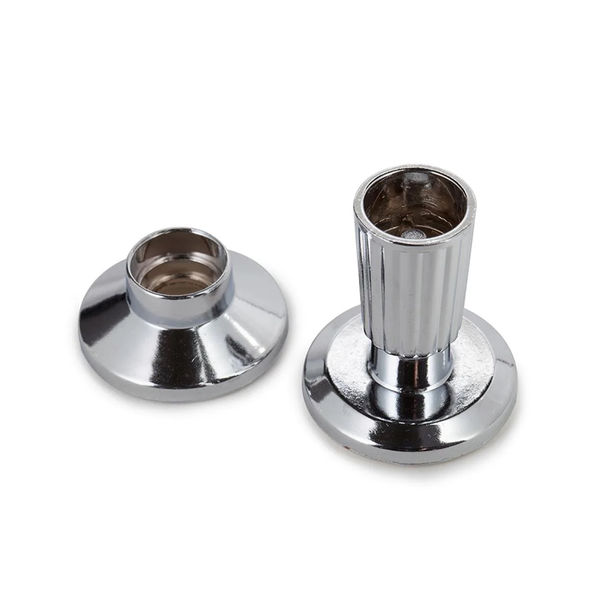 Sandleford Adjustable Pillar Ends - 16mm/19mm - Zinc Alloy - Chrome Plated